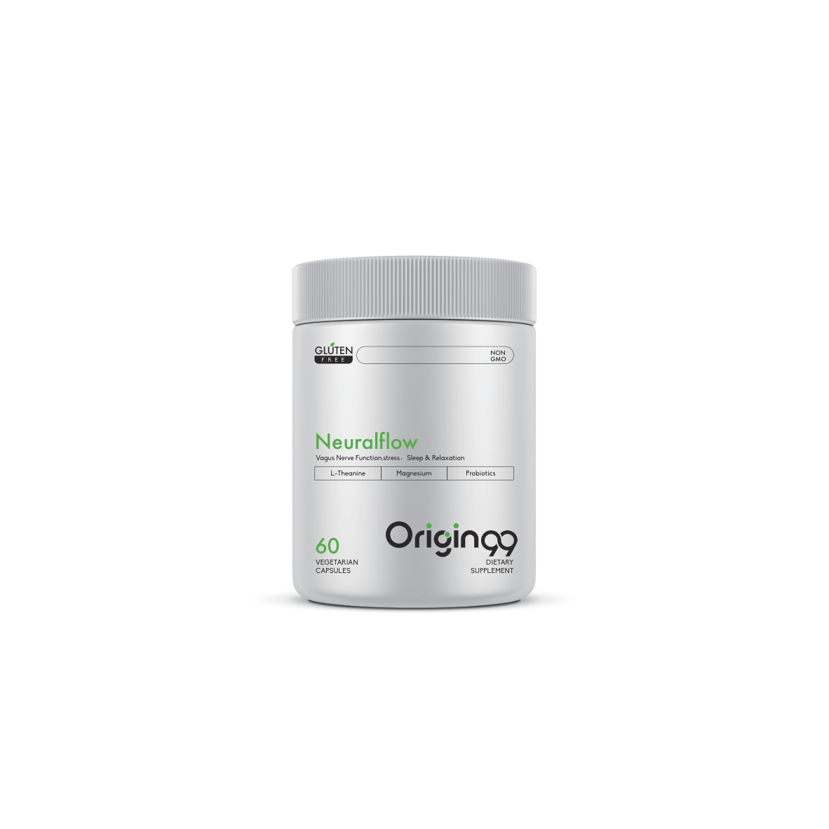 Origin99 Neuralflow - 60 Vegetarian Capsules